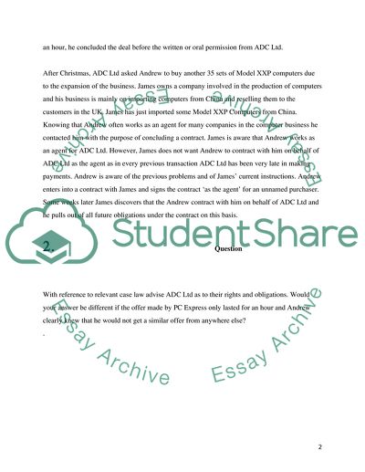 Agency and Partnership Law