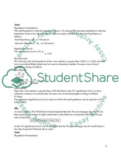 Statistical Techniques in Business and Economics
