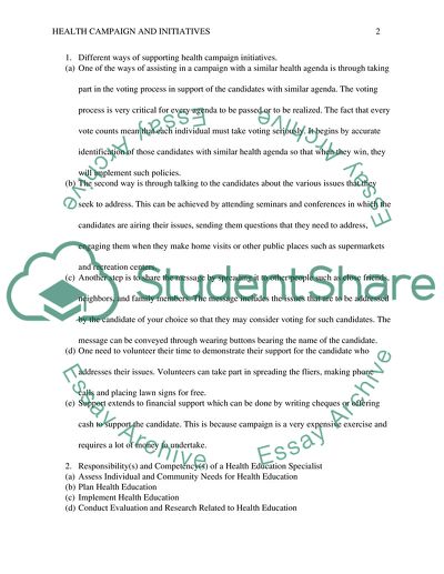 Module 5: Environmental Public Health (SLP)