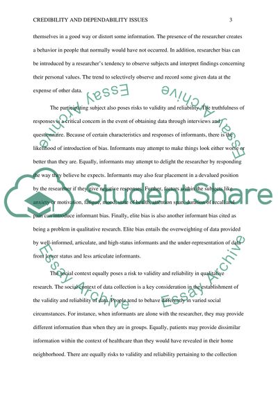 Weaknesses of Qualitative Research