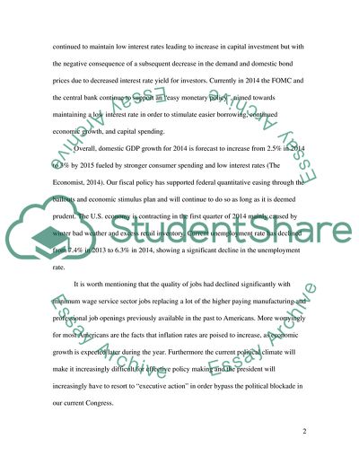 What is the current macroeconomic situation in the us. e.g concerns about unemployment, recession,inflation. what fiscal policies and monetary policies would be appropriate at this time. Answer the question in 300 or more APA essay form include data trend