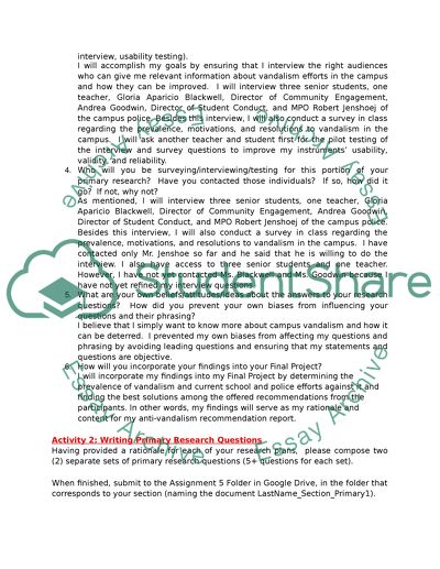 Understanding Primary Research