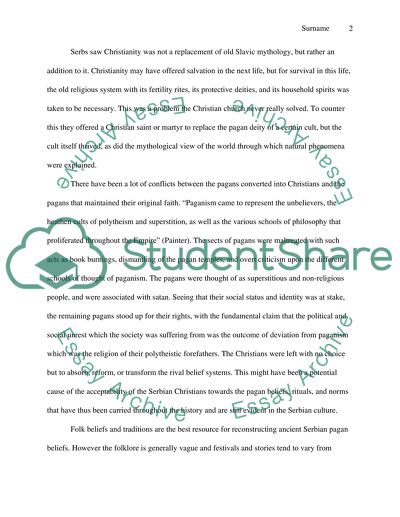 Contemporary Practices in Serbia: Early Pagan Belief Influences