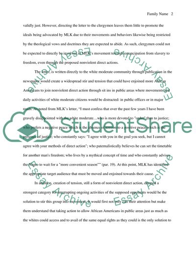 Letter From a Birmingham Jail