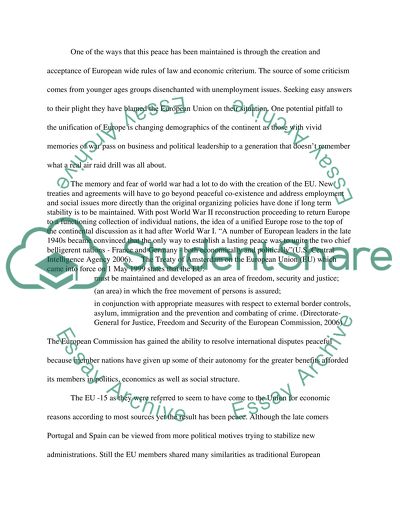 The European Union Is Being Successful despite Itself and Its Skeptics