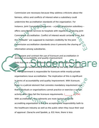 The Differences in the Standards and Requirements of Companies