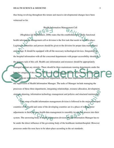 Managing Health Information Records