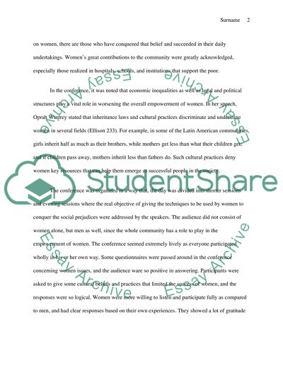 Women Empowerment Day