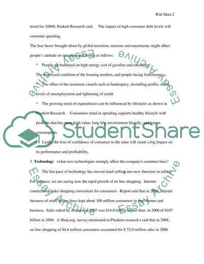 Envirnomental Analysis