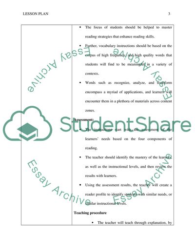 instructional-models-and-lesson-plan-essay-example-topics-and-well