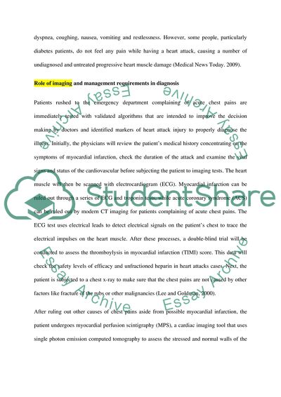 Cardiovascular Conditions - Heart Attack