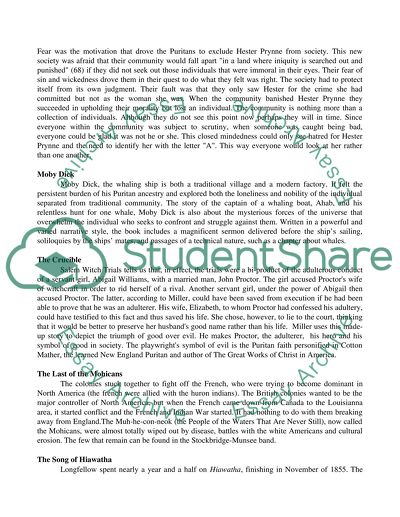 Puritan Political Contributions to America