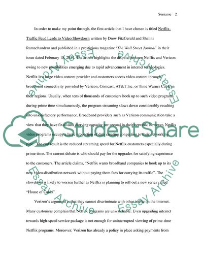 Netflix: Traffic Feud Leads to Video Slowdown