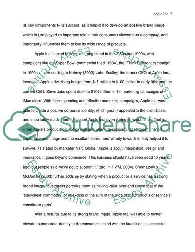 Apple Inc. Brand Marketing Campaigns