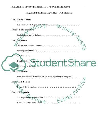 The Negative Effect of Listening to Music While Learning