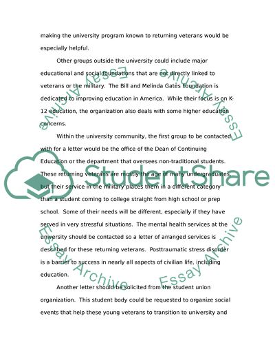 Community Partners Identification Assignment