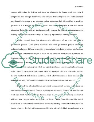 Academic strategy paper