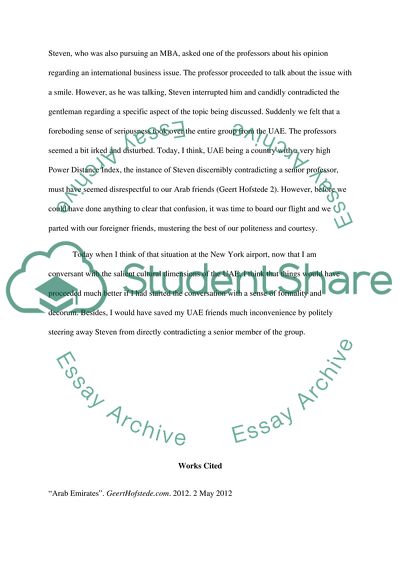 Interaction with a Group of Students from UAE