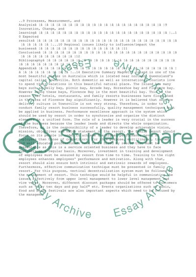 Service Quality Management: Group Consultancy Report