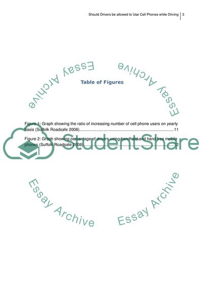 Should Drivers be Allowed to Use Cell Phones while Driving