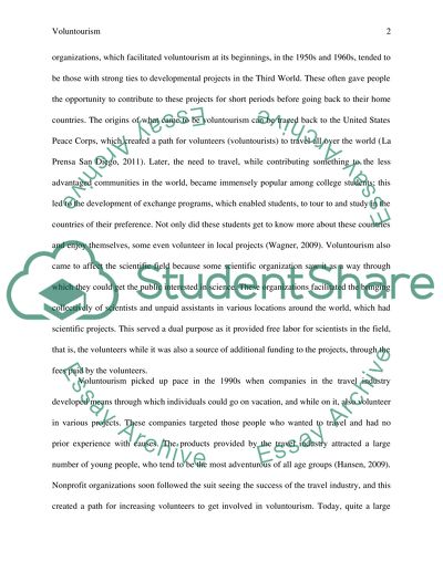 Volunteering as a Way to Travel