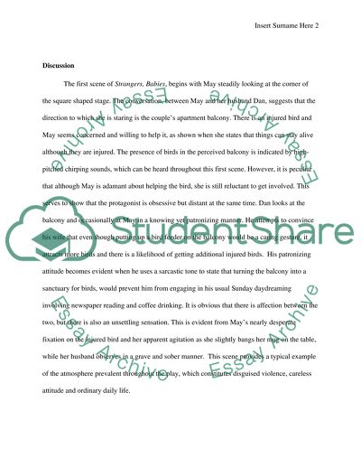 Strangers, babies (Theater Class)