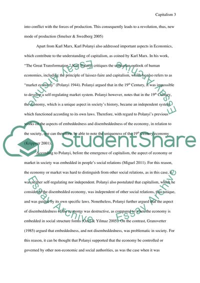 Does Capitalism Control the State or Vice Versa
