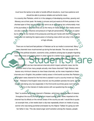 Role of Media Content