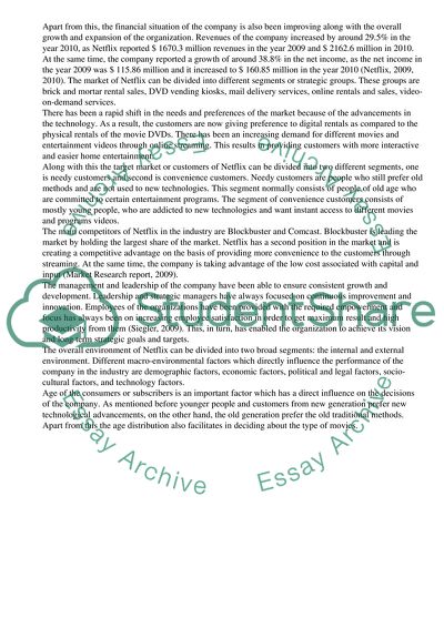 The Secret of Popularity of Netflix