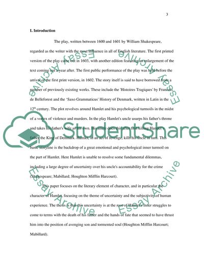 The Play Written by William Shakespeare