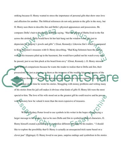 The Gift Of the Magi By O.Henry