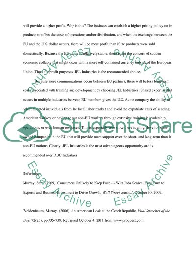 INTERNATIONAL FINANCIAL MARKETS