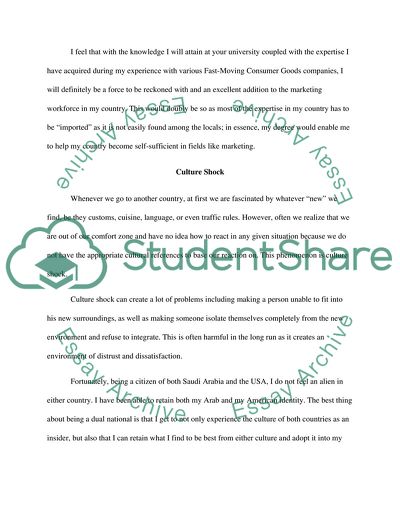 The Self-Sufficient Country in Fields Like Marketing