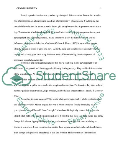 Psychology of Gender Roles