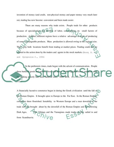 Contradictions in International Trade