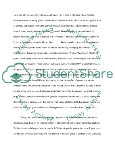 Gender and Popular Fiction