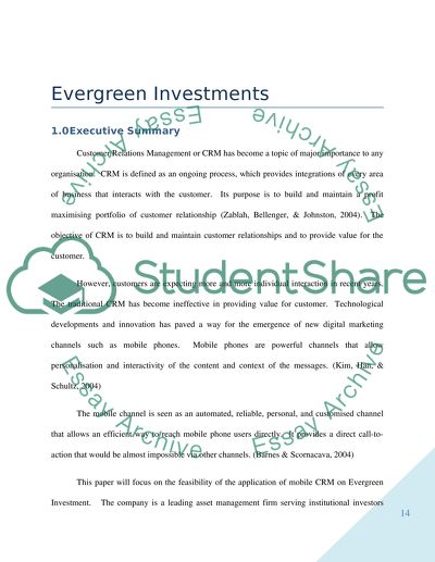 Based on a Case Study - Management in Technological Change