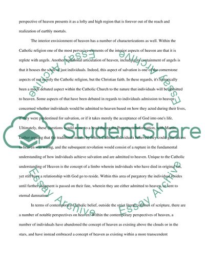 The Afterlife and Heaven