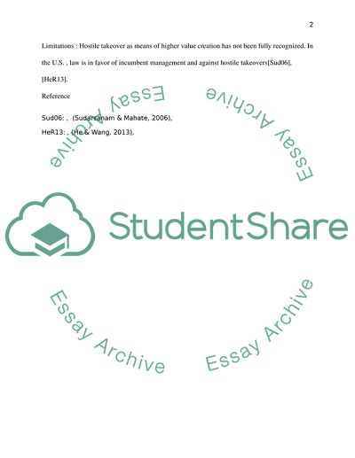 A critical evaluation of an article for Corporate Restructuring