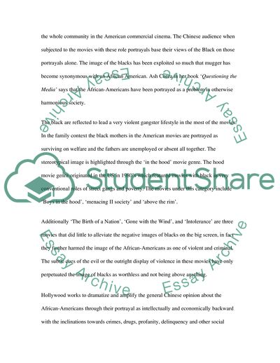 Dignifying African American Characters through Hollywood Blockbusters from a Chinese Perspective