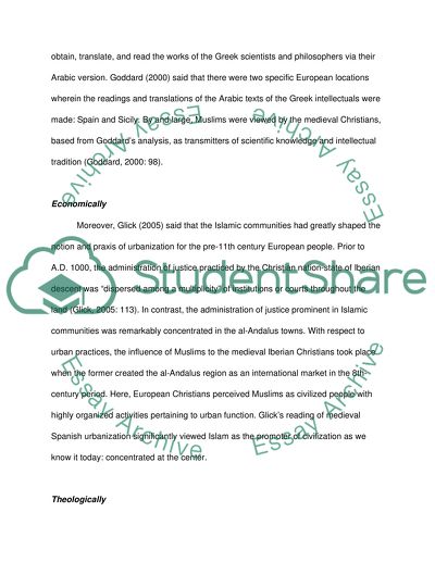 Perceptions of Islam in the middle Ages and the Modern Times