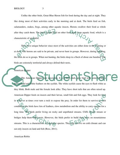 USGS Bird Population
