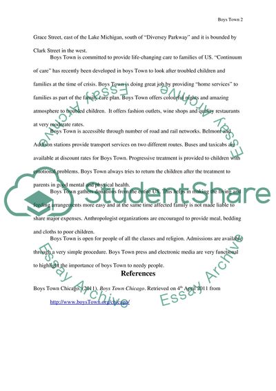 The Importance of Boys Town in the United States