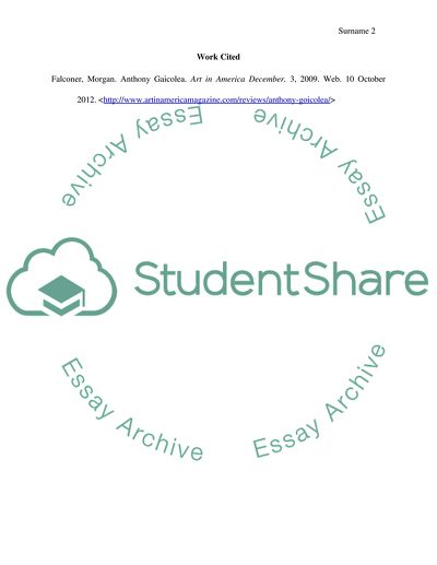 Art in America - Anthony Gaicolea