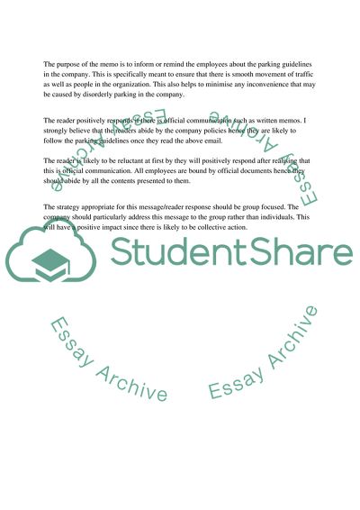 Written Business Communication (Assignment #1A)