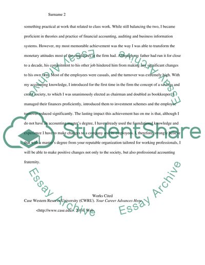 Why I Want to Get a Masters Degree in Accounting