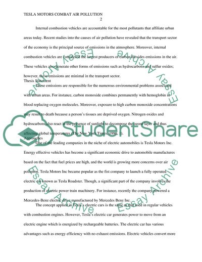 Air Pollution Going Green