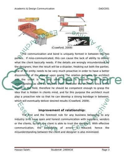 Academic and Design Communication