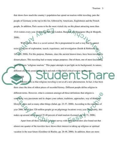 Tourism: between Place and Performance