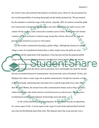 As A Whole, the Internet of Today Is More Open Than Closed